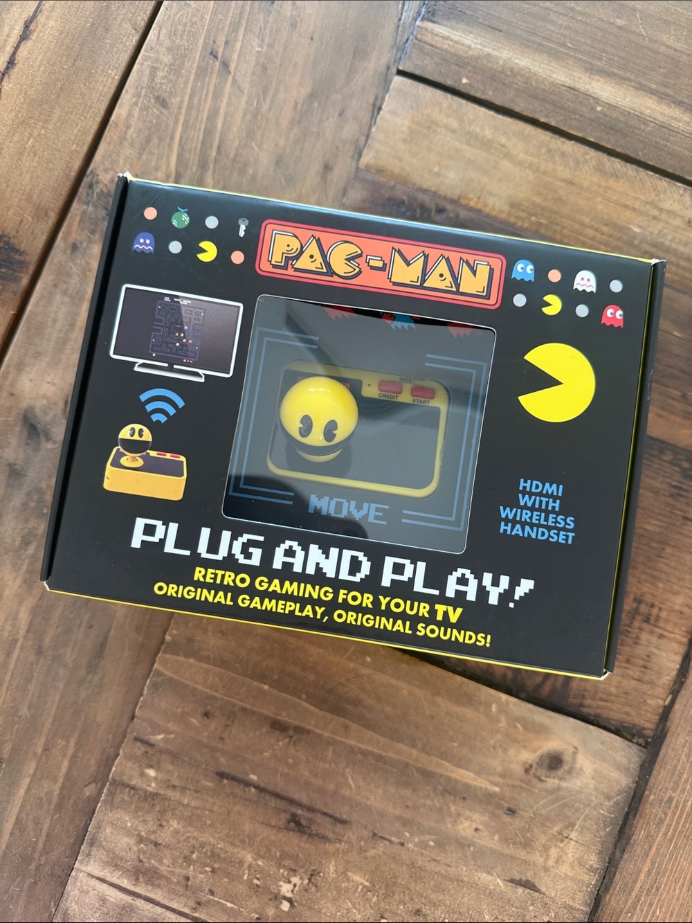 Plug and Play Retro Gaming Console - Yellow